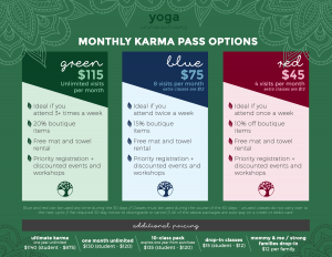 Yoga Innovations Bethel Park Monthly Pricing Options